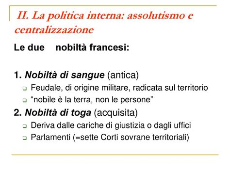 Le forme statali dell’assolutismo .